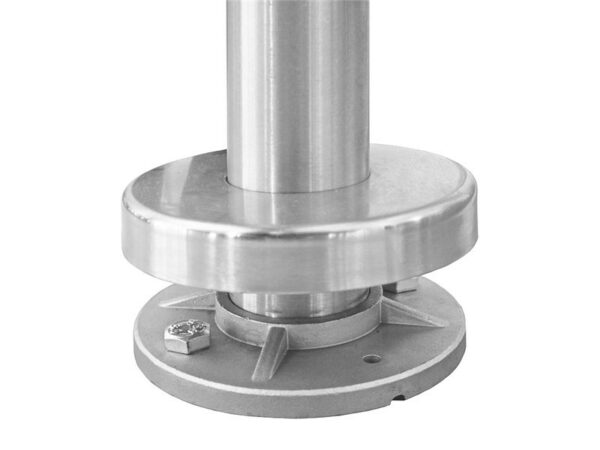 Cache platine Ø 103 mm pour tube Ø 42,4 mm