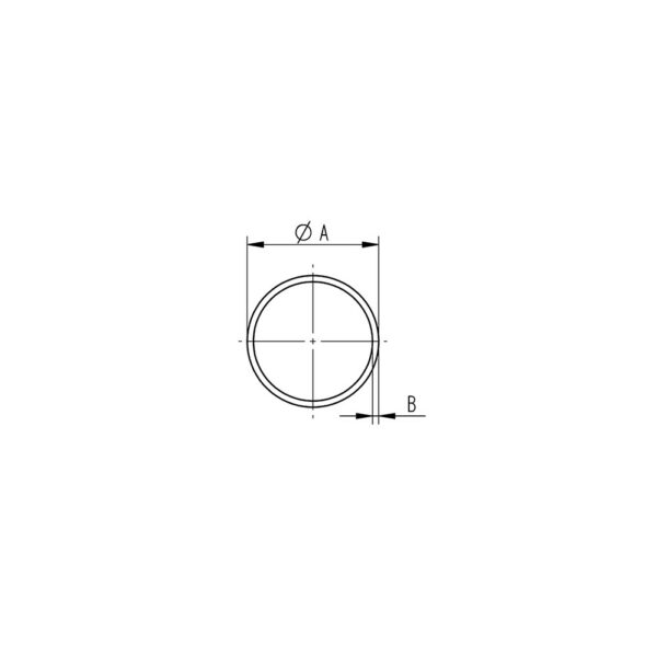 Tube rond inox | Ø 42,4 x 2 mm