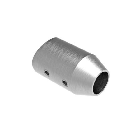 Support fixation axiale pour lisse Ø 12 mm sur tube Ø 42,4 mm