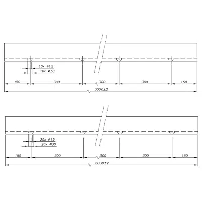 Profil rail pose latérale EKA-30 pour garde-corps tout verre – Image 5