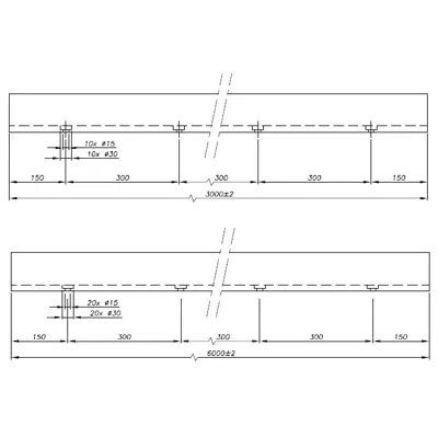Profil rail pose sol EKS-30 pour garde-corps tout verre – Image 7